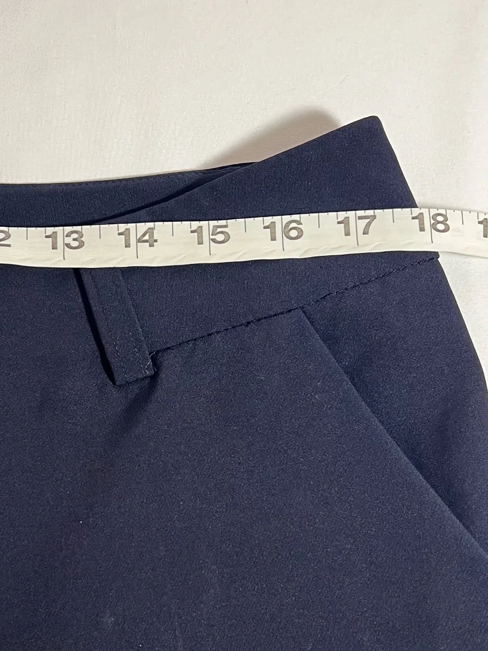 Maurice’s Dress Cropped Pants Dark Navy Blue Size 11/12